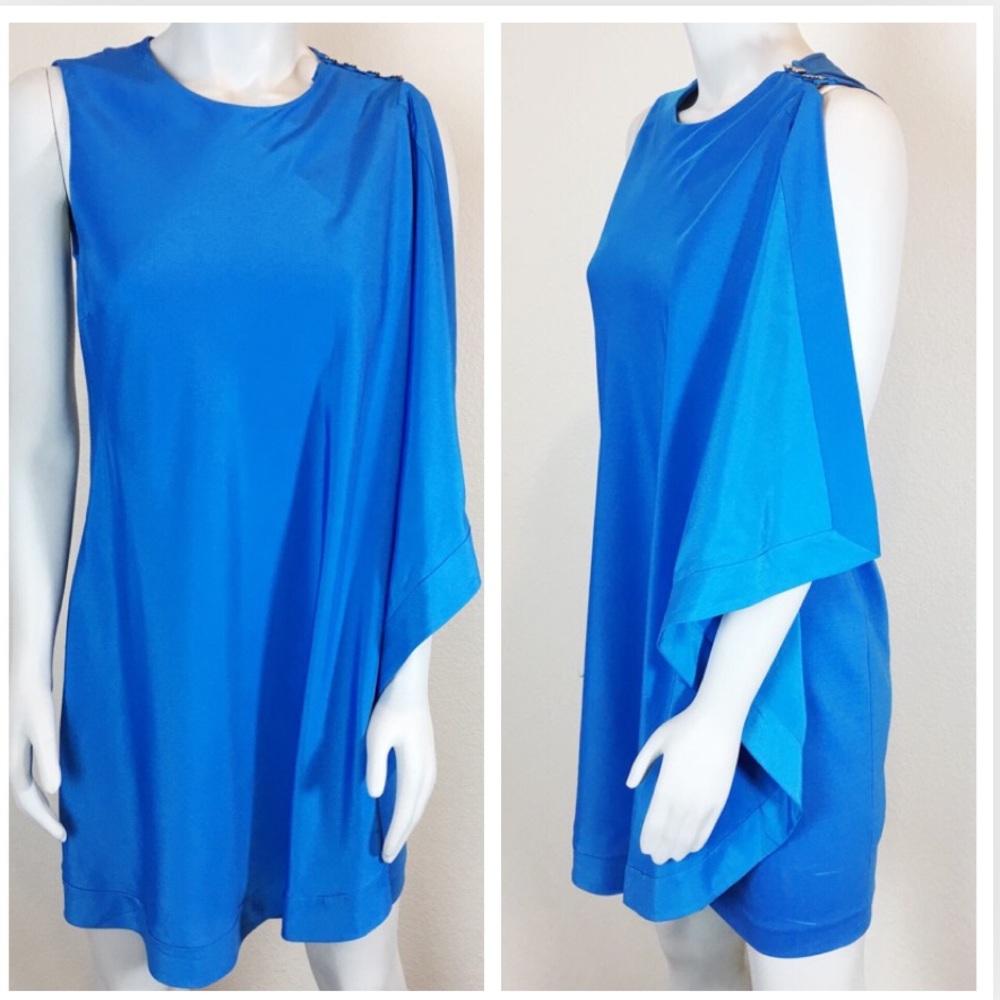 TED BAKER LONDON | Tunic Scarf Royal Blue Dress